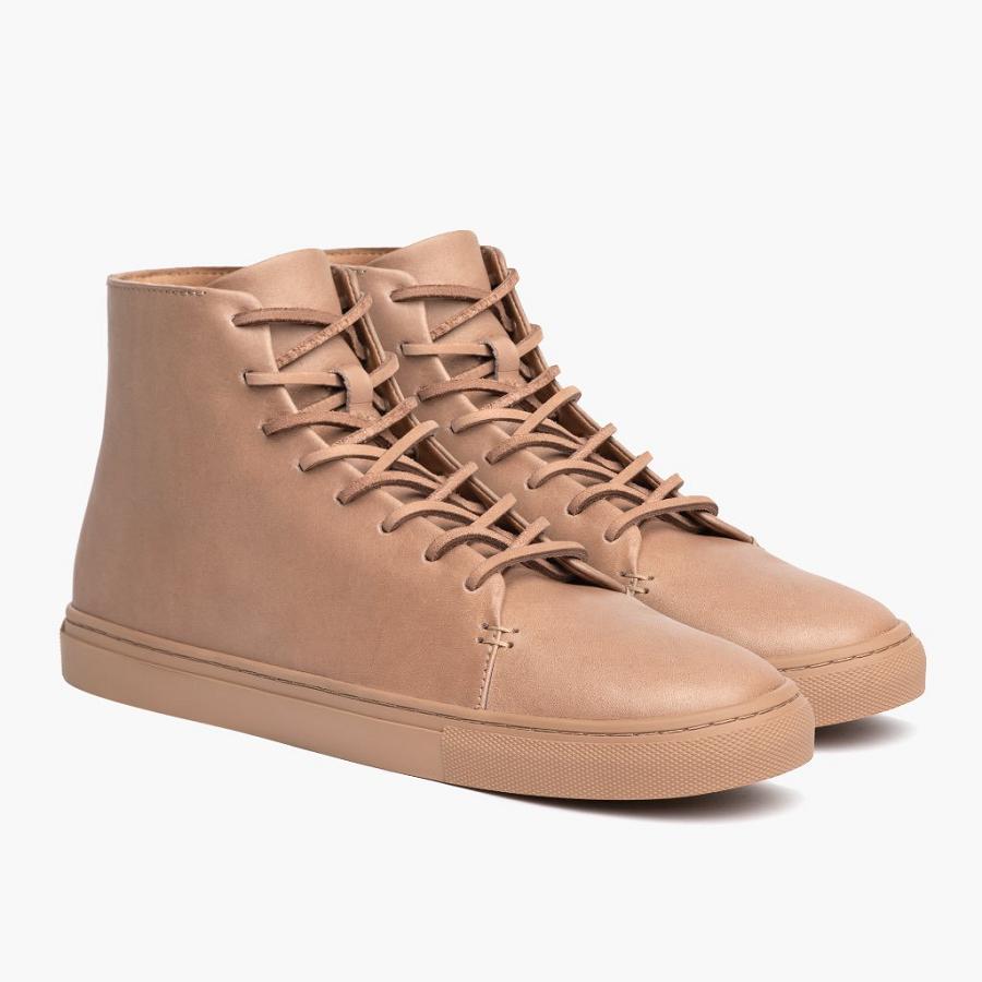 Scarpe Da Ginnastica Thursday Boots Premier High Tops Pelle Uomo Arancioni | IT215YXF