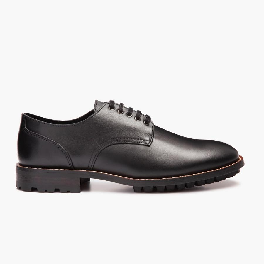 Scarpe da Sera Thursday Boots Statesman Uomo Nere | IT259FDN