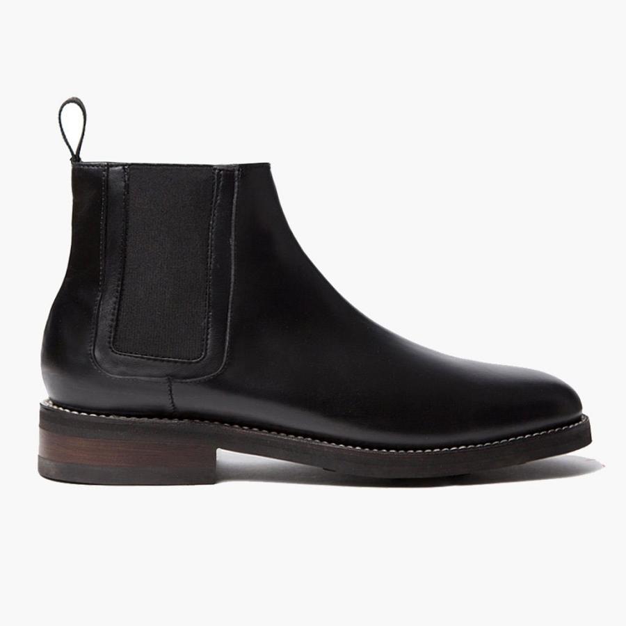 Stivaletti Chelsea Thursday Boots Duke Pelle Uomo Nere | IT25FDN