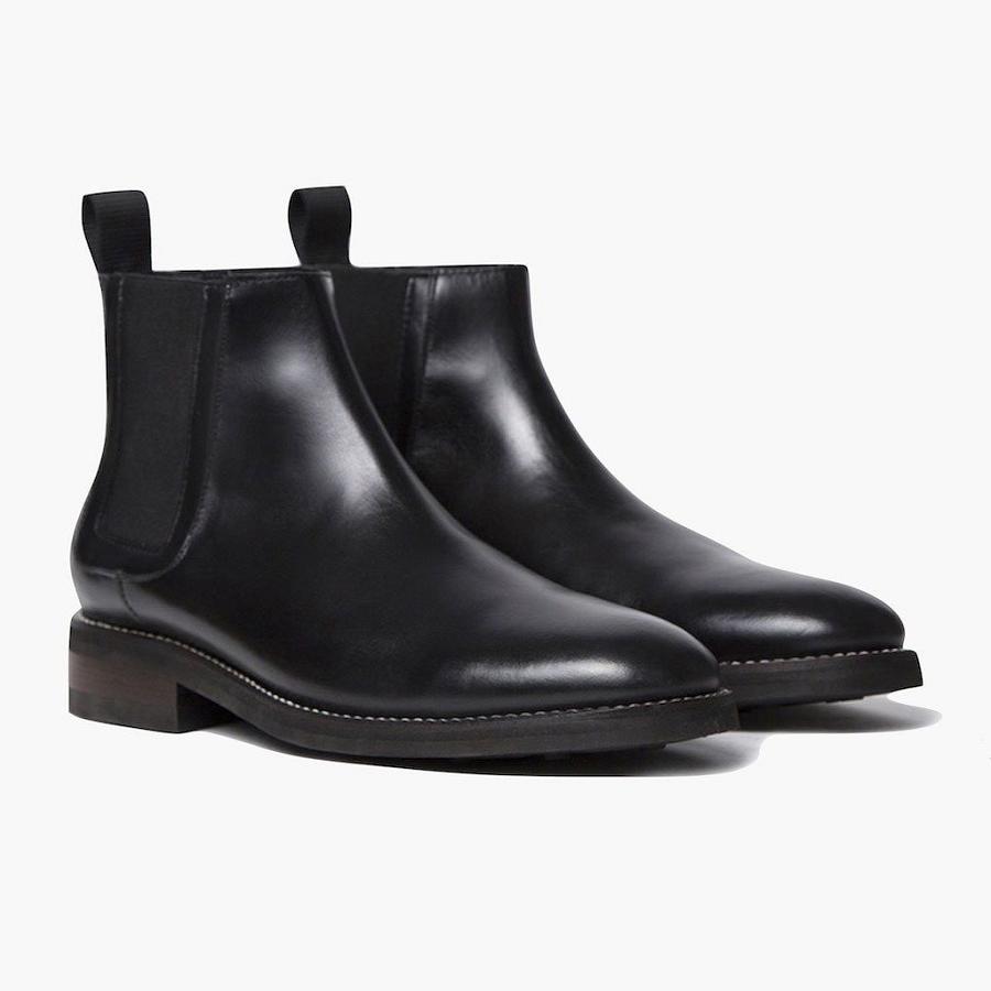 Stivaletti Chelsea Thursday Boots Duke Pelle Uomo Nere | IT25FDN