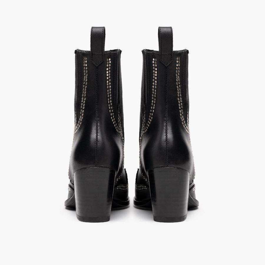 Stivaletti Chelsea Thursday Boots Icon Pelle Donna Nere | IT373RVD