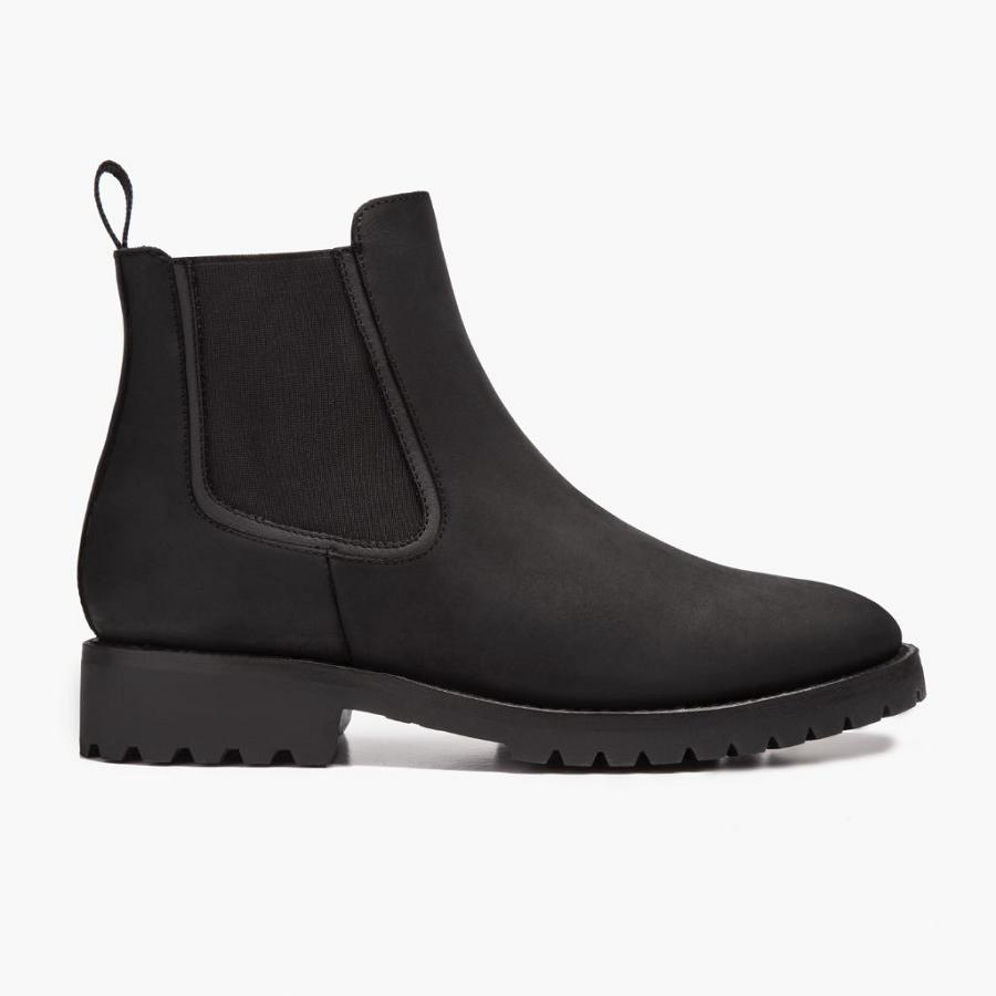 Stivaletti Chelsea Thursday Boots Legend Pelle Uomo Nere | IT35RVD