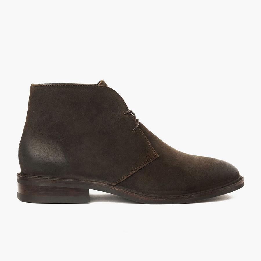 Stivali Chukka Thursday Boots Scout Scamosciate Uomo Corallo Verde Oliva | IT59YXF