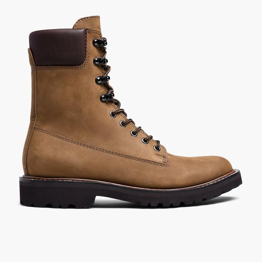 Stivali Stringati Thursday Boots Explorer Pelle Uomo Marroni | IT96XYU