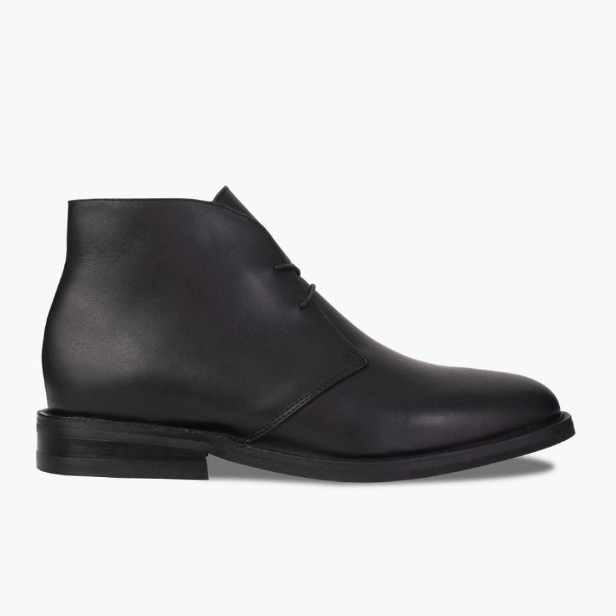 Stivali Stringati Thursday Boots Scout Pelle Uomo Nere | IT116QMA