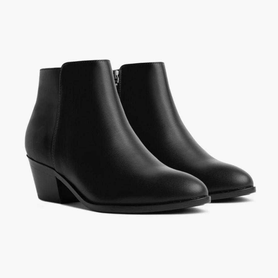 Stivali Thursday Boots Downtown Pelle Donna Nere | IT390DFM2