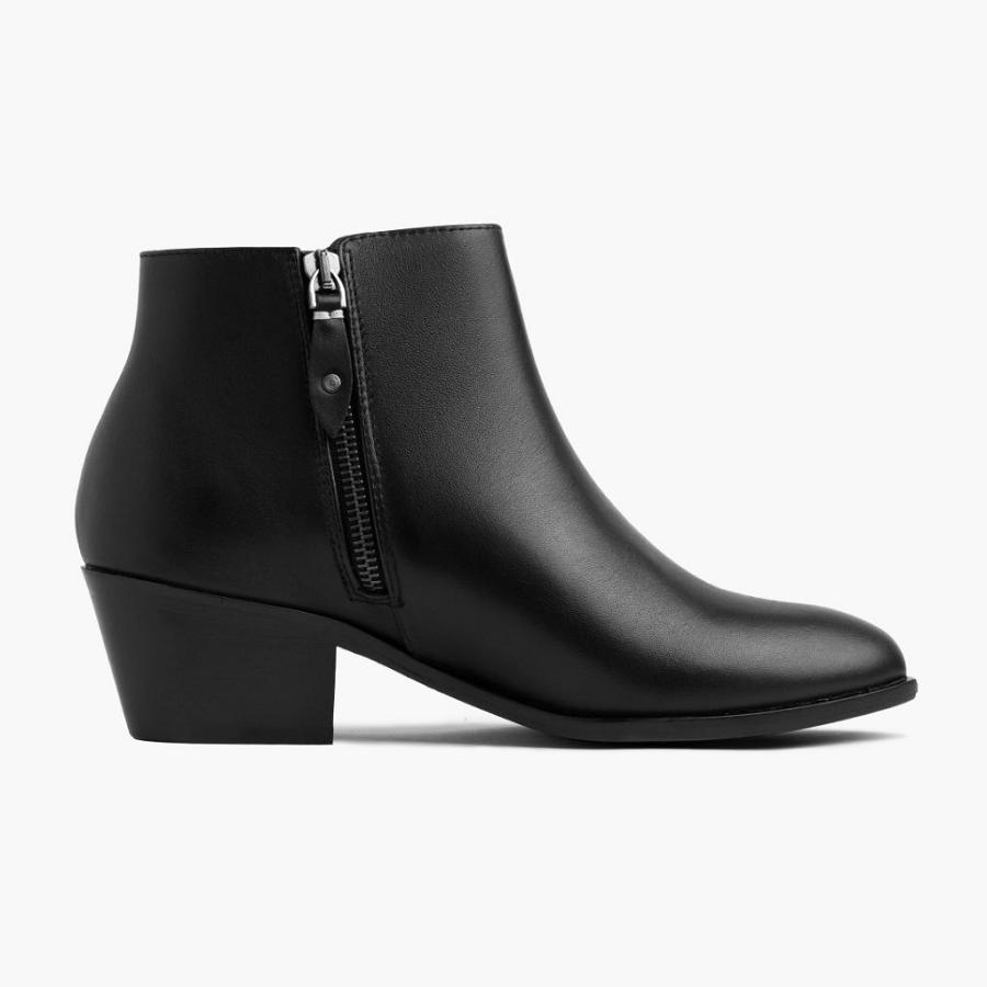 Stivali Thursday Boots Downtown Pelle Donna Nere | IT390DFM2