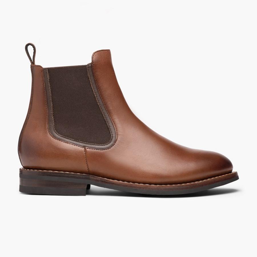 Stivali Thursday Boots Duke Pelle Uomo Marroni | IT161ILH