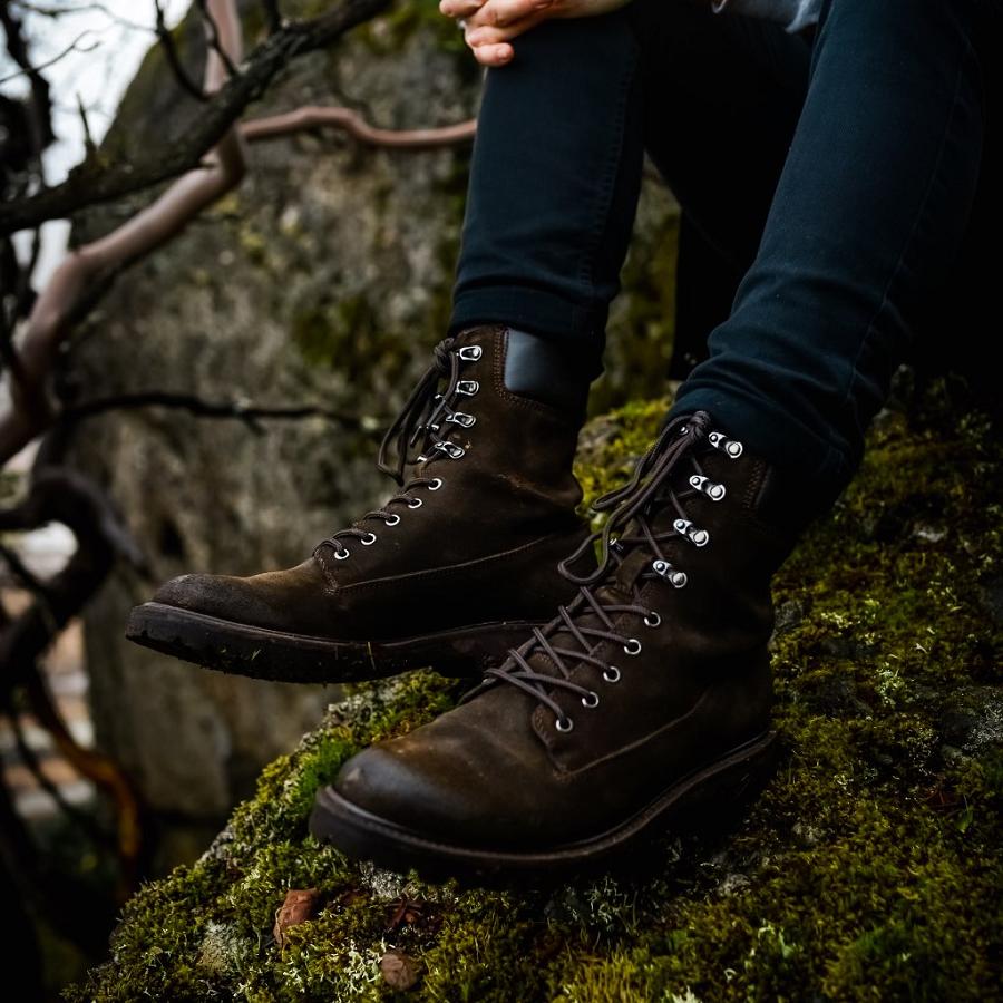 Stivali Thursday Boots Explorer Scamosciate Uomo Verde Oliva | IT188UZG