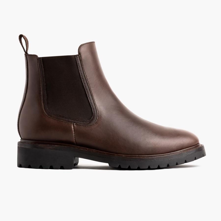 Stivali Thursday Boots Legend Pelle Rugged & Resilient Uomo Caffè | IT195MQZ