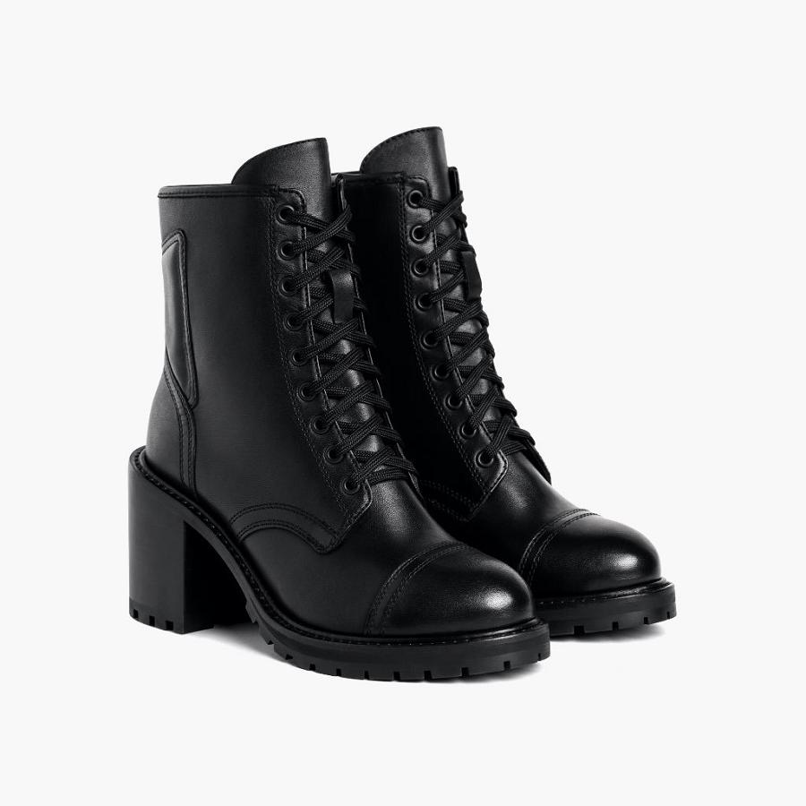 Stivali Thursday Boots Rebel Pelle Donna Nere | IT390DFM27