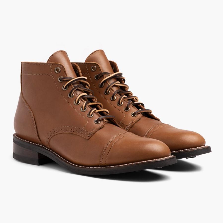 Stivali Thursday Boots Vanguard Pelle Uomo Marroni | IT213ILH