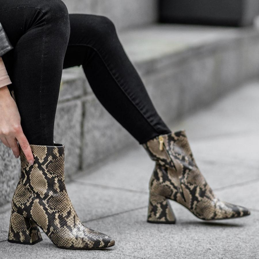 Tacchi Alti Thursday Boots Boots Heartbreaker Pelle Donna Serpent | IT398TCE