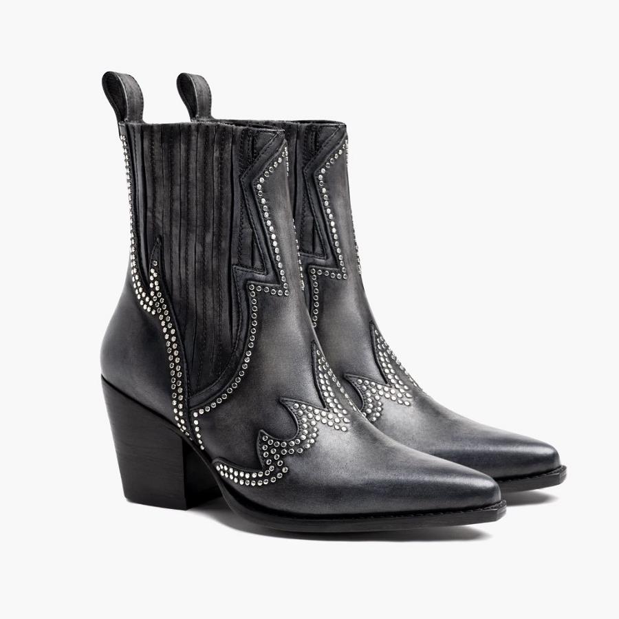 Tacchi Alti Thursday Boots Boots Icon Pelle Donna Grigie | IT400EBC