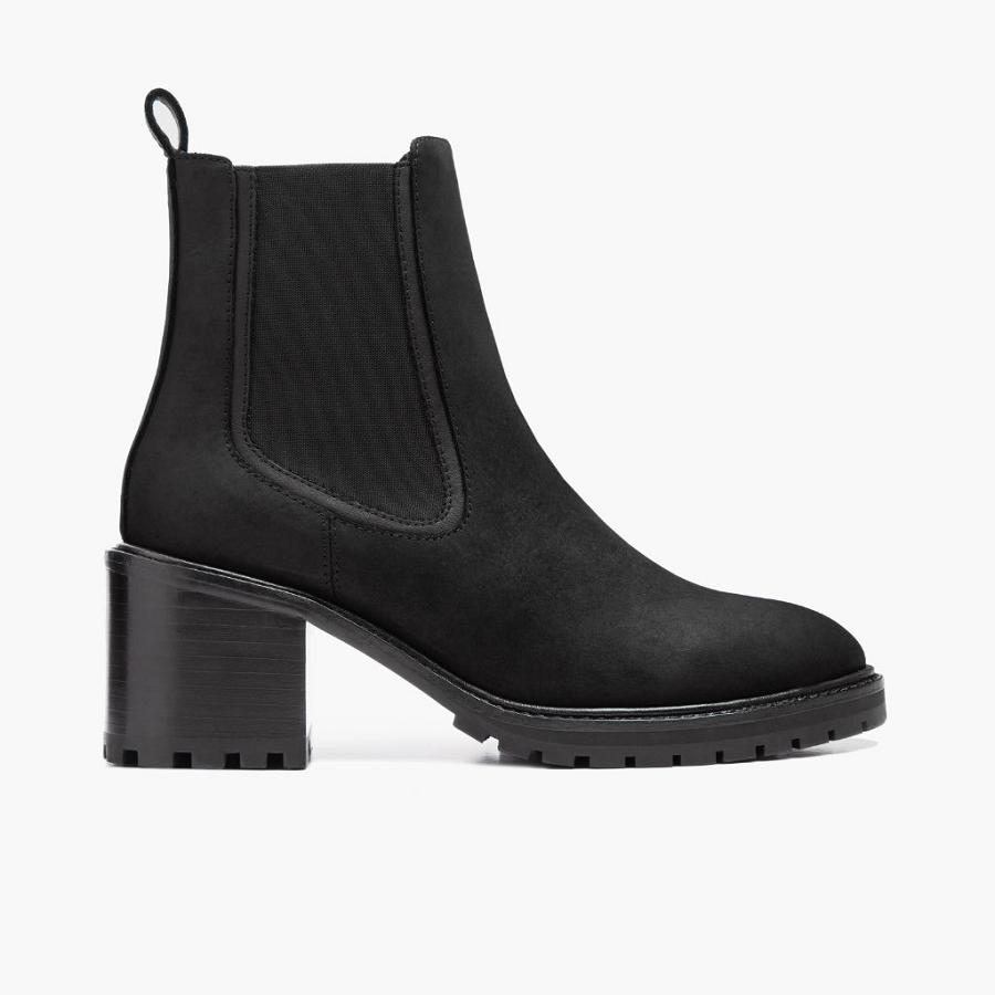 Tacchi Alti Thursday Boots Boots Knockout Pelle Donna Nere | IT404NWY