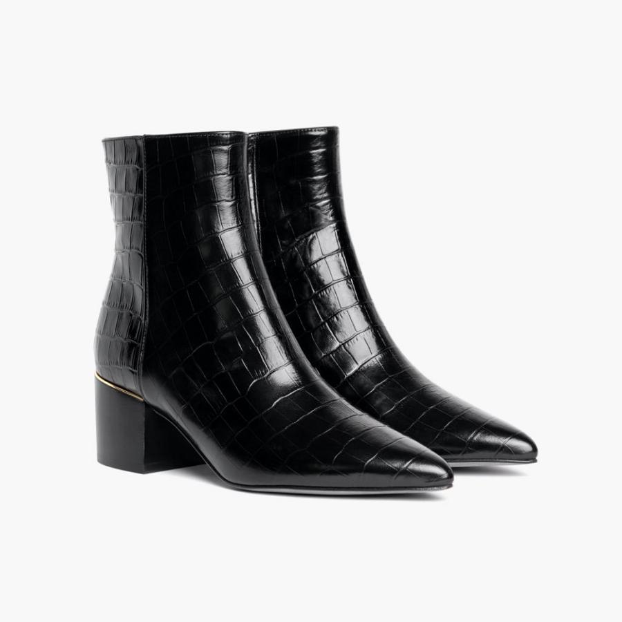 Tacchi Alti Thursday Boots Boots Luna Pelle Donna Nere | IT362GSO