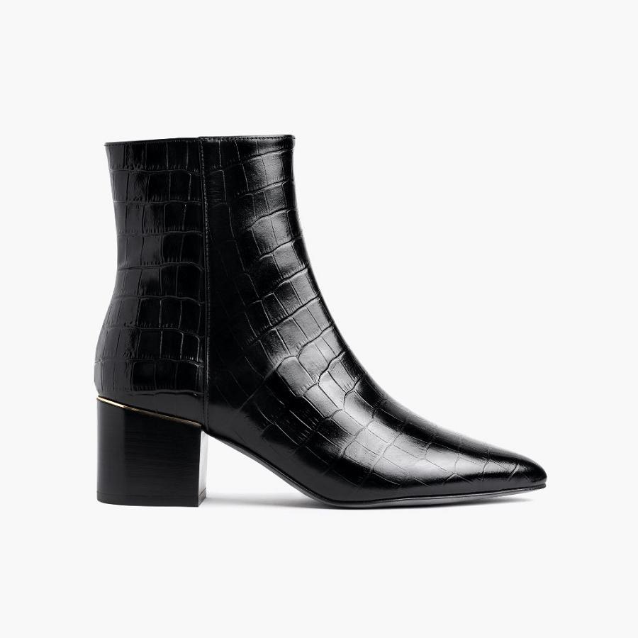 Tacchi Alti Thursday Boots Boots Luna Pelle Donna Nere | IT362GSO