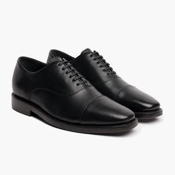 Scarpe da Sera Thursday Boots Executive Pelle Classiche Uomo Nere | IT249BEX