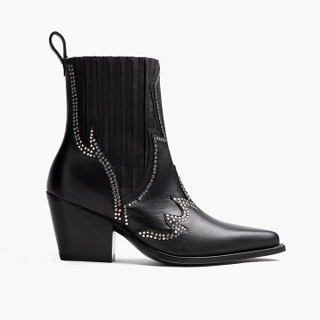 Stivaletti Chelsea Thursday Boots Icon Pelle Donna Nere | IT373RVD