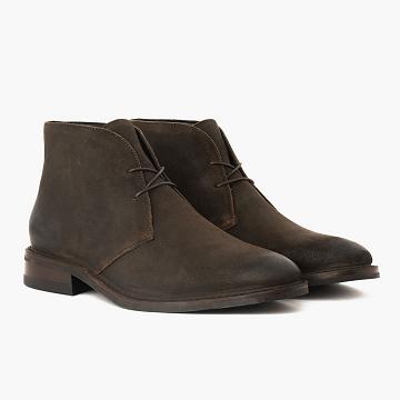 Stivali Chukka Thursday Boots Scout Scamosciate Uomo Corallo Verde Oliva | IT59YXF