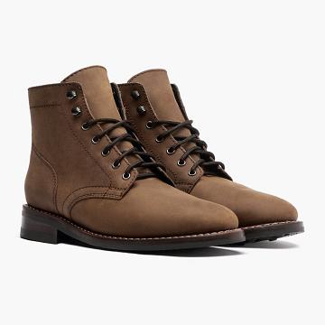 Stivali Thursday Boots President Pelle Rugged & Resilient Uomo Marroni | IT206GSO